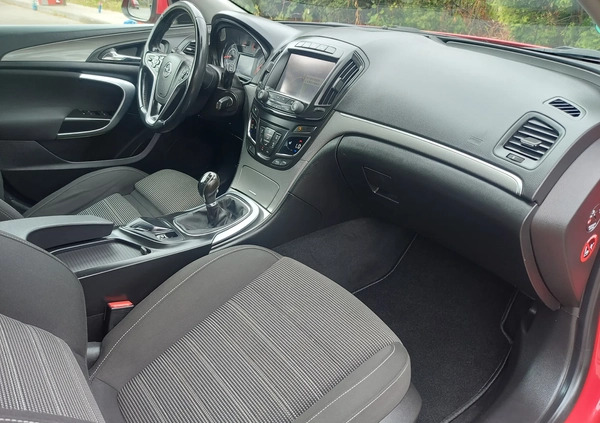 Opel Insignia cena 35800 przebieg: 160000, rok produkcji 2014 z Będzin małe 37